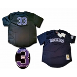 Larry Walker signed Colorado Rockies Cooperstown Collection Baseball Jersey